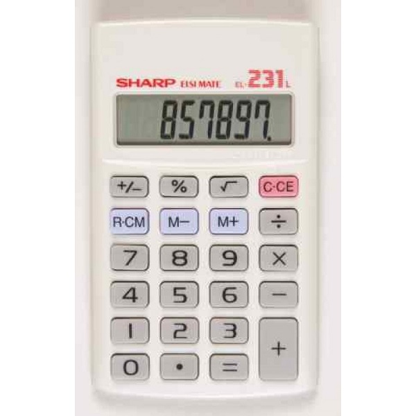 CALCULATOR SHARP EL 231LB