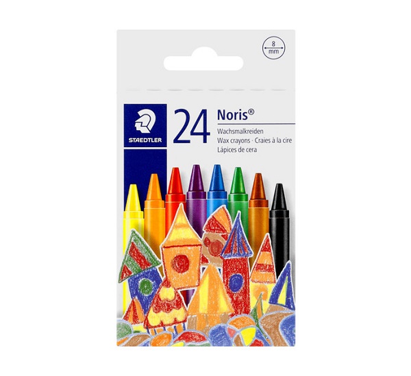 CRAYONS COLOURED 24'S STAEDTLER