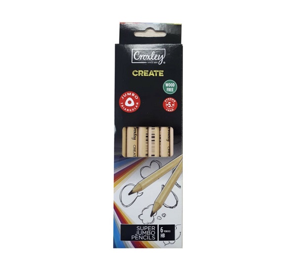 PENCILS HB , CROXLEY BOX OF 6