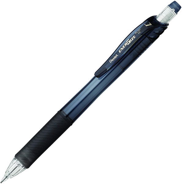PENCIL CLUTCH PL107 ENERGIZE 0.7 BLACK PENTEL X 2