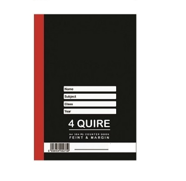 HARD COVER BOOK COUNTER F/M 4Q A4 384P JD16 COU163