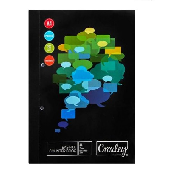 HARD COVER BOOK FILE EASY A4 192P JD158 - COU158