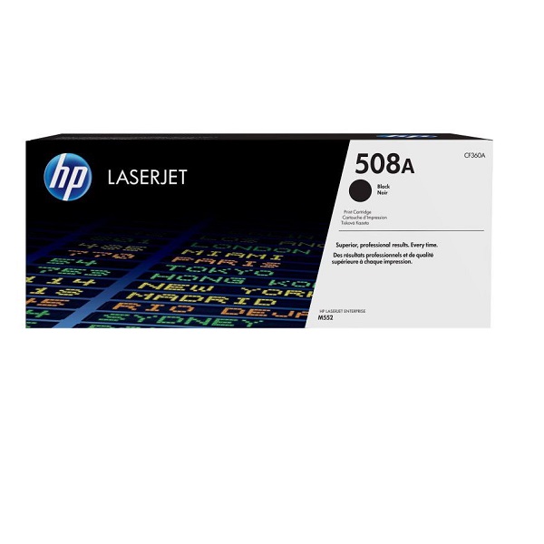 TONER CARTRIDGE HP 508 CF360A BLK