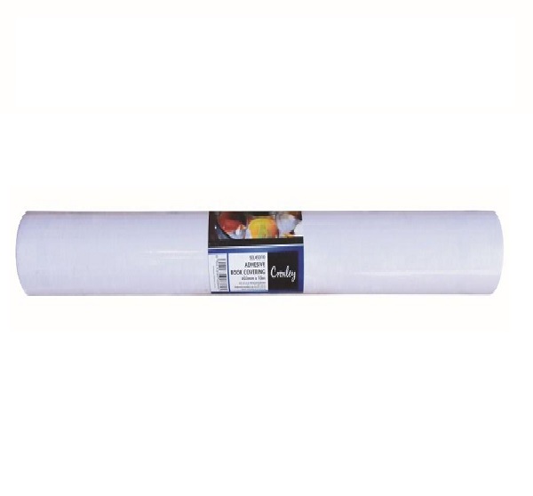 BOOK COVER SELF ADHESIVE CLEAR 450MM*25M: 837323