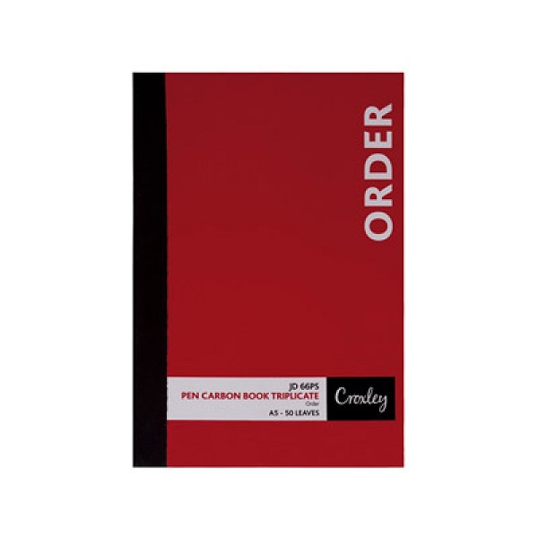 BOOK P/C DELIVERY A5 TRIPLICATE JD66PR