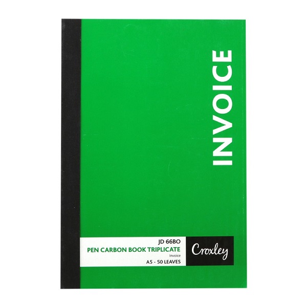 BOOK P/C INVOICE TRIP A5 JD66BO