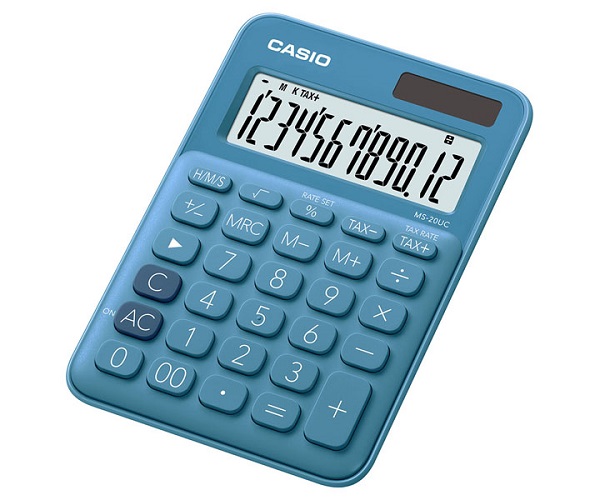 CALCULATOR CASIO DESKTOP 12DIG-BLUE