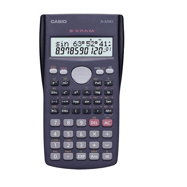 CALCULATOR CASIO FX-82MS-SC3-DH SCIENTIFIC
