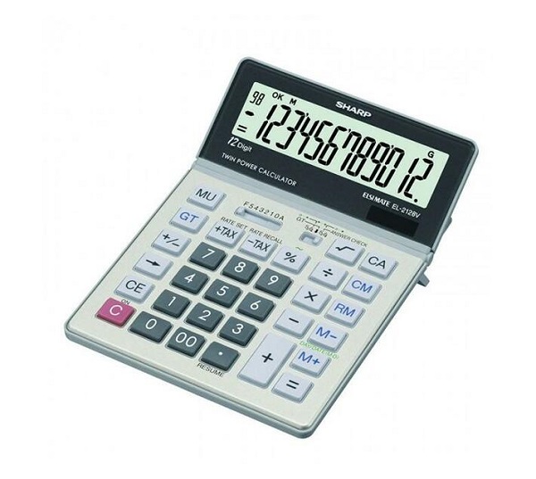 CALCULATOR SHARP EL2128V