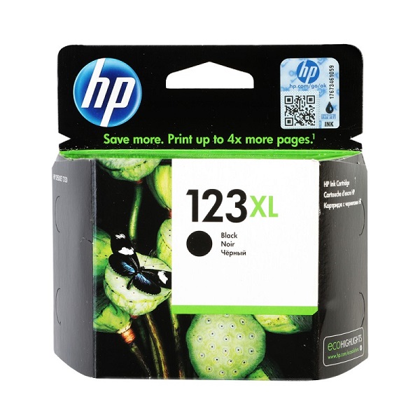 INK CARTRIDGE HP 123 BLACK: F6V17AE