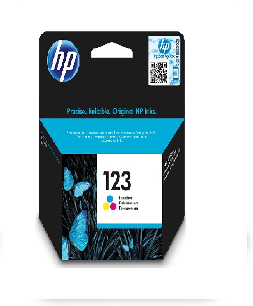 INK CARTRIDGE HP 123XL TRI-COLOUR