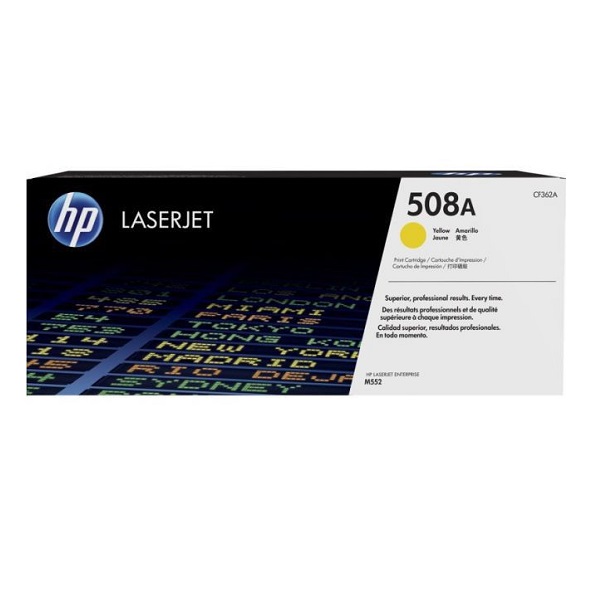 TONER CARTRIDGE HP 508 CF362A YELLOW