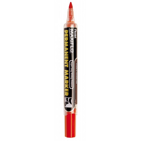 MARKER PENTEL NLF50-B RED