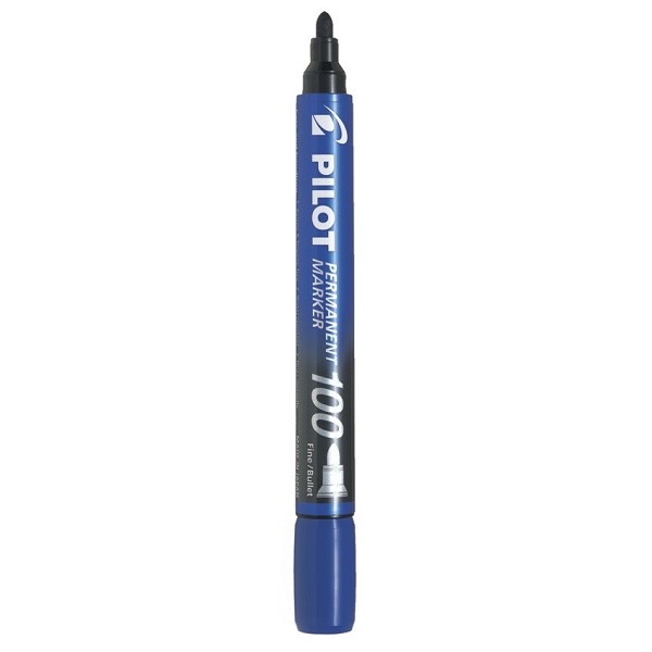 MARKER PILOT SCA-100 BLUE PERM BULLET