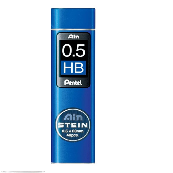 PENCIL LEADS 0.5MM HB AIN STEIN C275S-HBX PENTEL