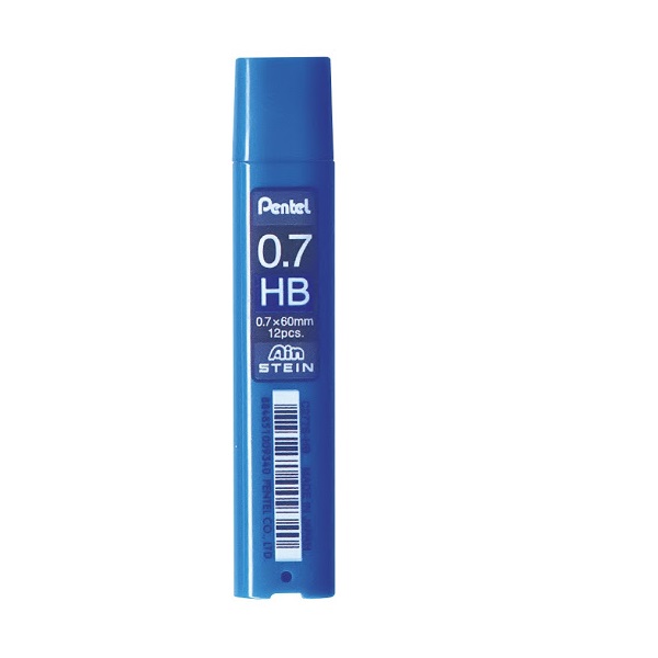 PENCIL LEADS 0.7MM HB AIN STEIN C277S-HBX PENTEL