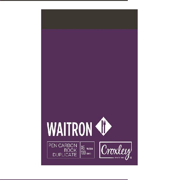 BOOK P/C WAITRON DUP A6 JD16W