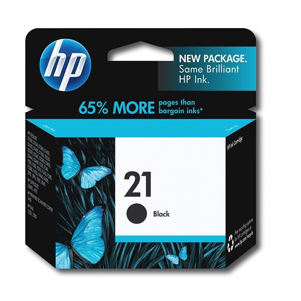 INK CARTRIDGE HP 21 C9351AE BLACK