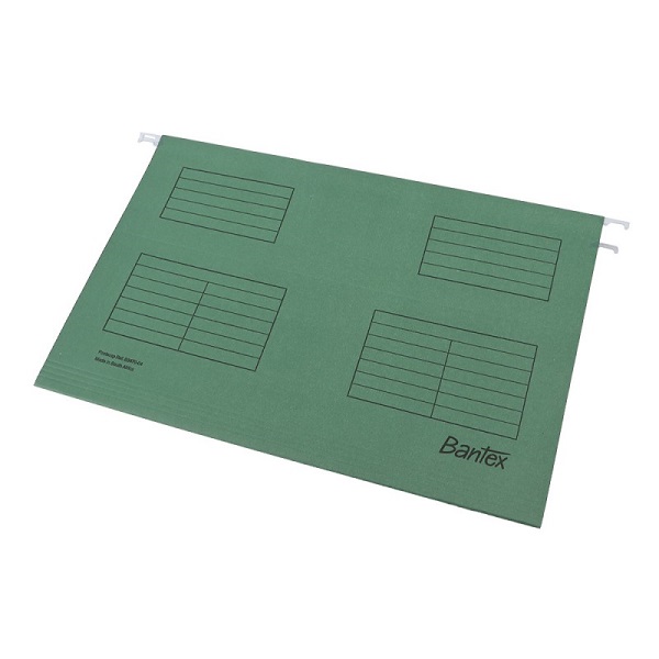 FILE SUSPENSION F/SCAPE GREEN ; BOX OF 25