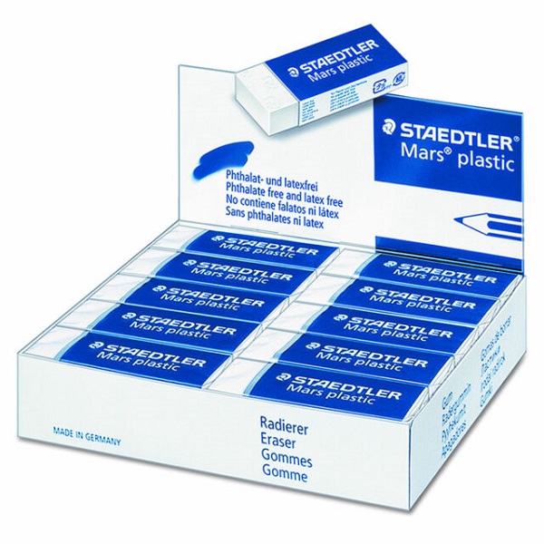 ERASER STAEDTLER 52650 MARS PLASTIC 20's