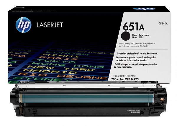 TONER CARTRIDGE HP CE340A BLK
