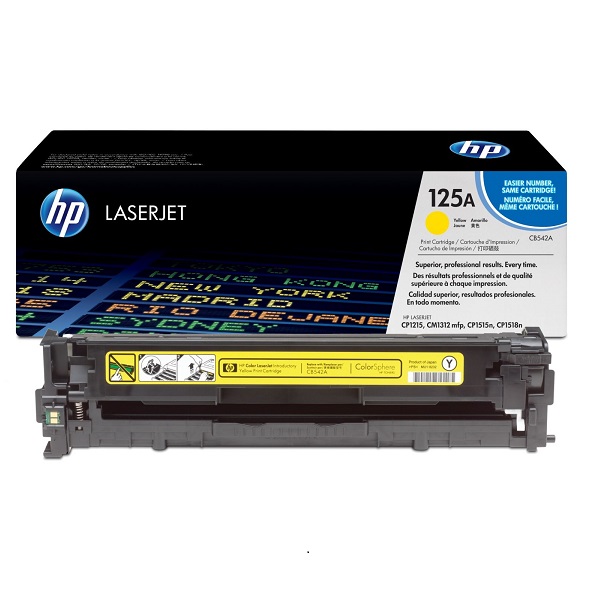TONER CARTRIDGE HP CB542A YE