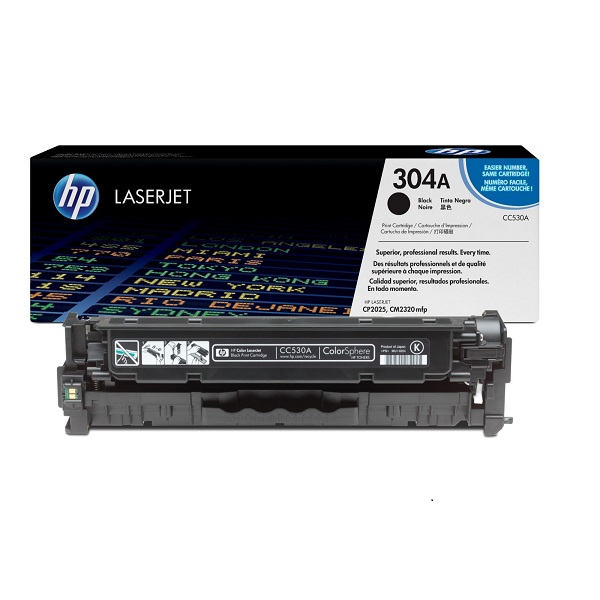 TONER CARTRIDGE HP CC530A BLACK