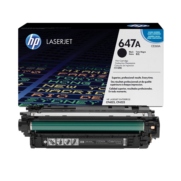 TONER CARTRIDGE HP CE260A BLACK