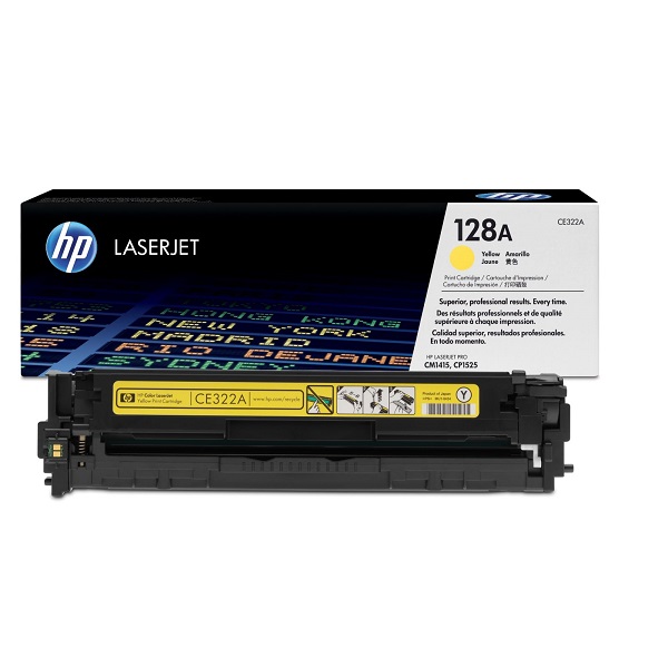 TONER CARTRIDGE HP CE322A YELLOW