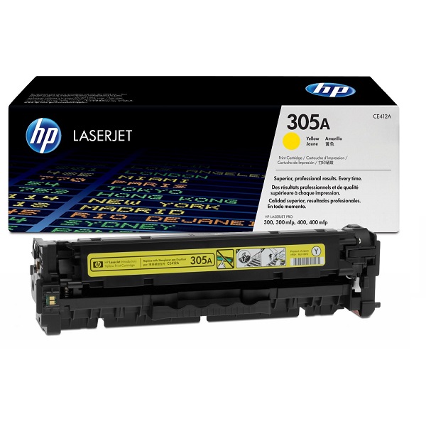 TONER CARTRIDGE HP CE412A YELLOW