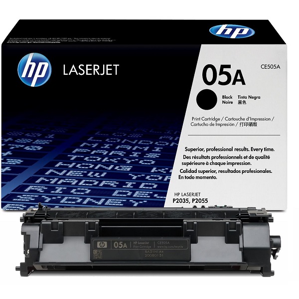TONER CARTRIDGE HP CE505A BLACK