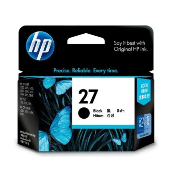 INK CARTRIDGE HP 27 BLACK