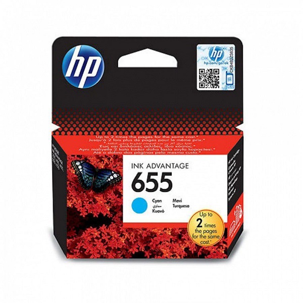INK CARTRIDGE HP 655 CYAN