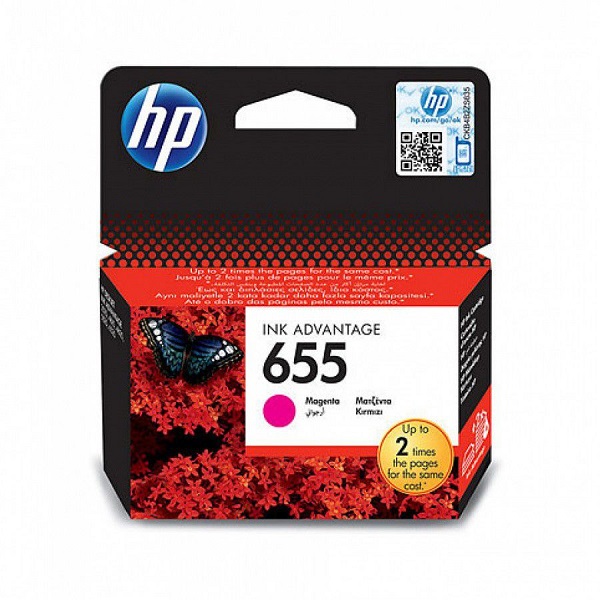 INK CARTRIDGE HP 655 MAGENTA