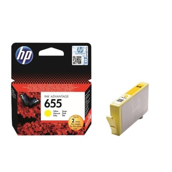 INK CARTRIDGE HP 655 YELLOW