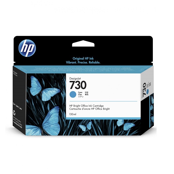INK CARTRIDGE HP 730 CYAN 130ML