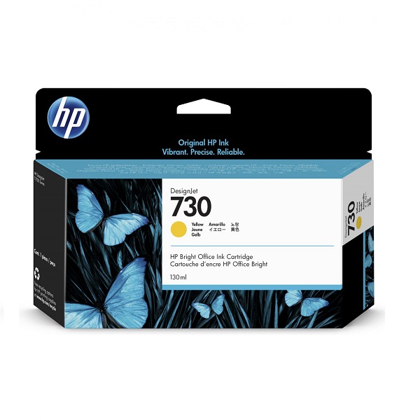 INK CARTRIDGE HP 730 YELLOW 130ML