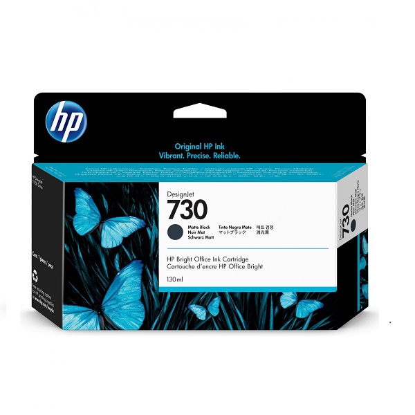 INK CARTRIDGE HP 730 MATTE BLACK 130ML