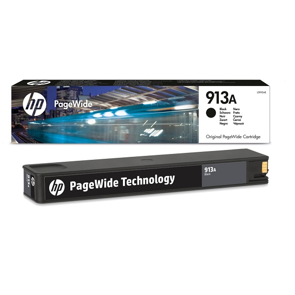 INK CARTRIDGE HP 913A BLACK PAGE WIDE