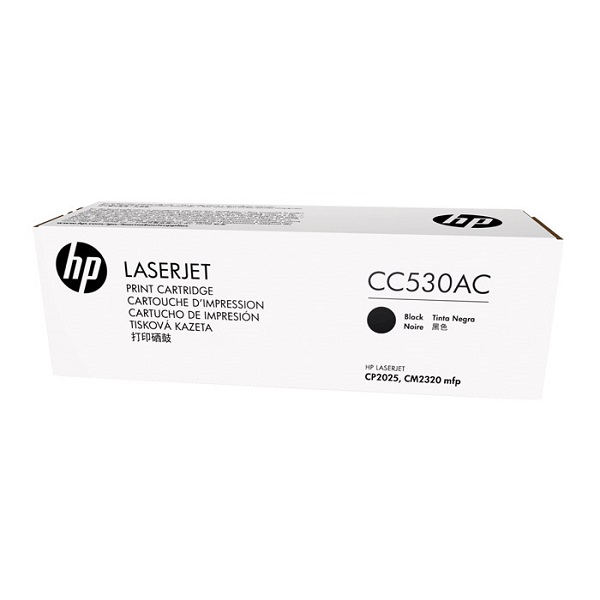 TONER CARTRIDGE HP CC530AC CONTRACT BLACK