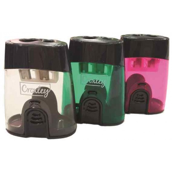 SHARPENER  DOUBLE BARREL CROXLEY SET OF 3