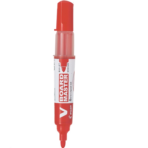 MARKER W/BOARD MASTER RED WBMA-VBM-M-R-BGD