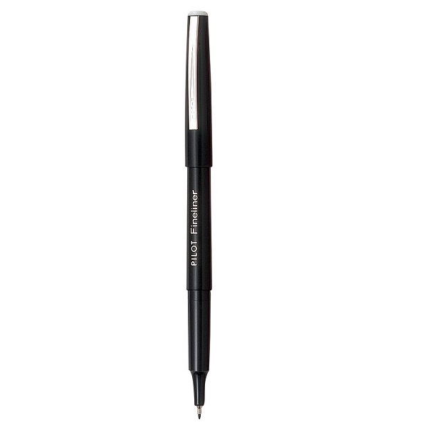 PEN FINELINER BLACK-- SW-PPF-B PILOT