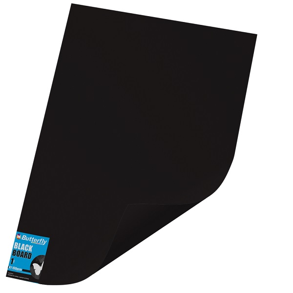 PAPER BOARD A1 BRIGHT BLK BRD234 160GSM B/FLY-WRAP