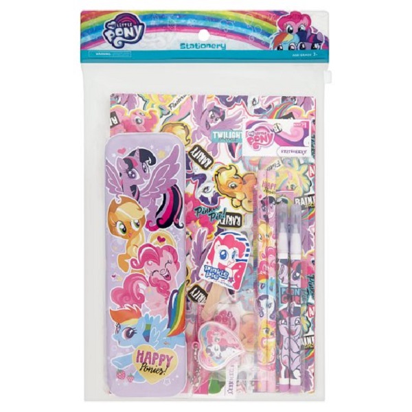 STATIONERY SET MLP001 MY LITTLE PONY B/FLY