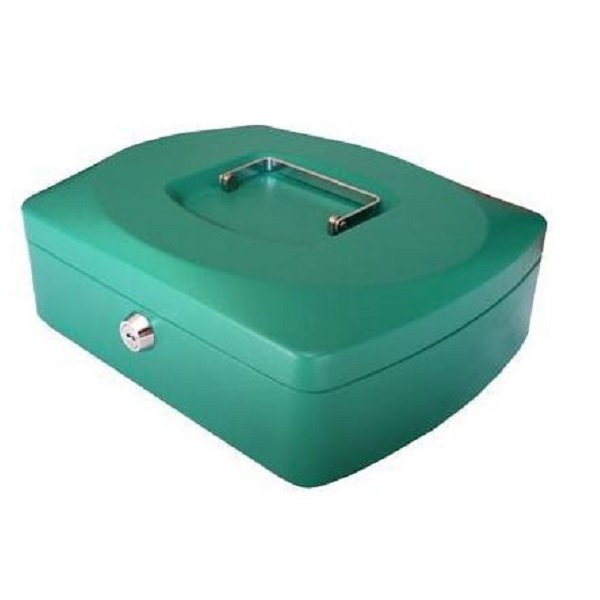 CASH BOX 12' CAS1206 GREEN CROXLEY