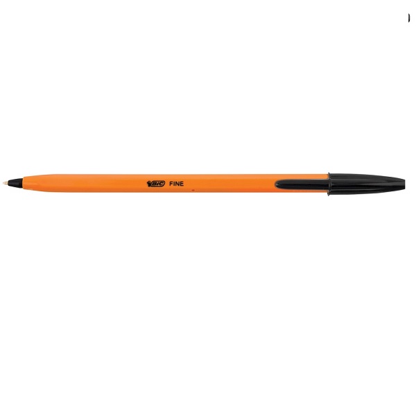 PEN BIC ORANGE FINE POINT BLACK