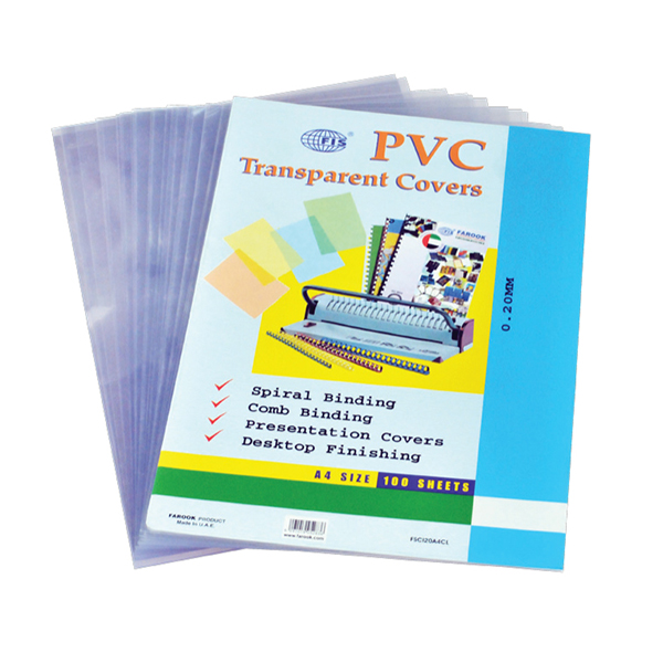 BINDING CLEAR SHEETS A4 25'S B313500008