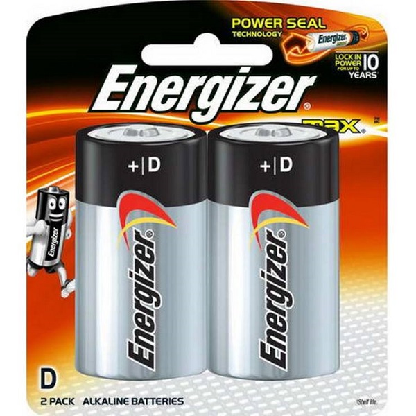 BATTERY ENERGIZER MAX D: E95BP2