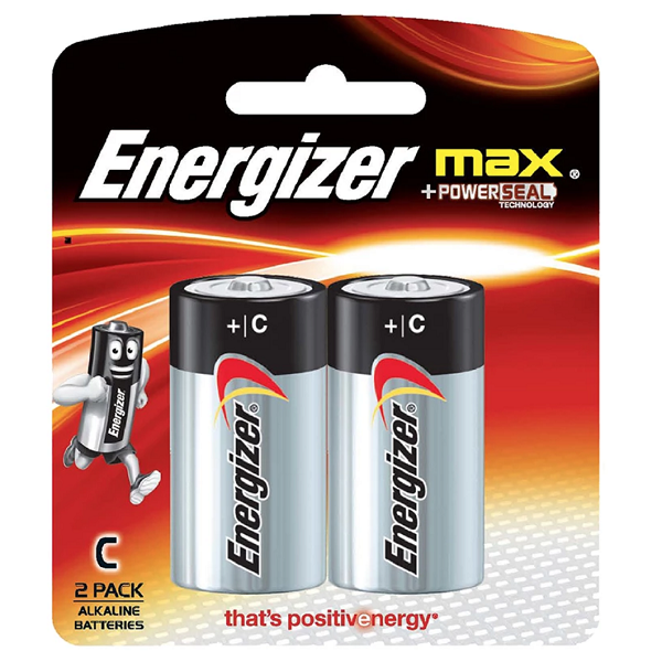 BATTERY ENERGIZER MAX C 2PCS: E93BP2